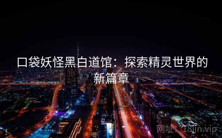 口袋妖怪黑白道馆:探索精灵世界的新篇章 口袋妖怪黑白道馆:探索精灵世界的新篇章