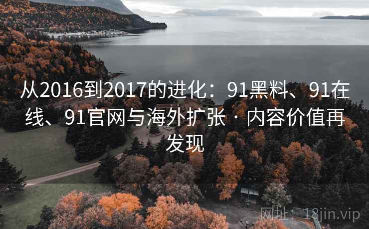 从2016到2017的进化:91黑料、91在线、91官网与海外扩张 · 内容价值再发现 从2016到2017的进化:91黑料、91在线、91官网与海外扩张 · 内容价值再发现
