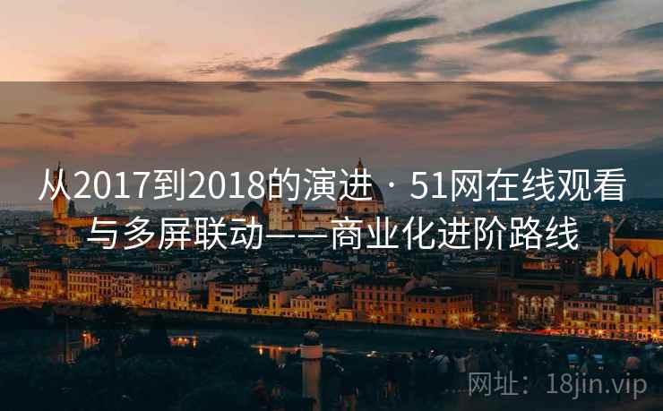 从2017到2018的演进 · 51网在线观看与多屏联动——商业化进阶路线